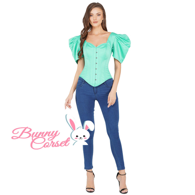 Kynlee Overbust Satin Corset