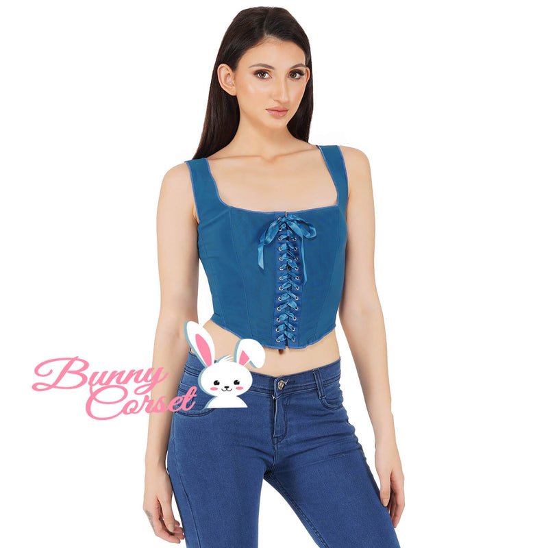 Jaylin Mesh Corset Top