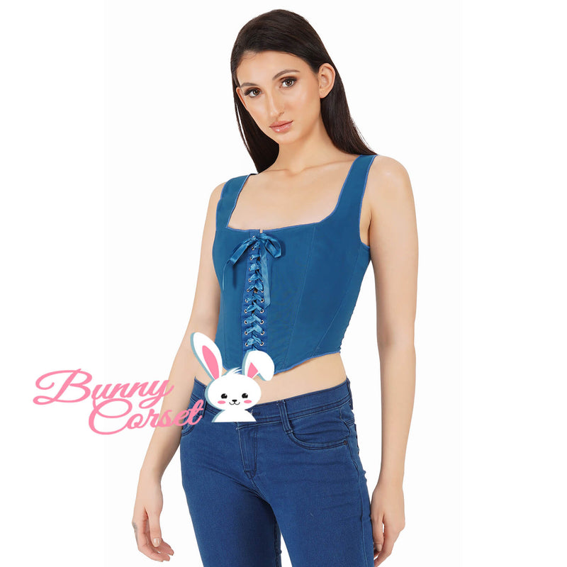 Jaylin Mesh Corset Top