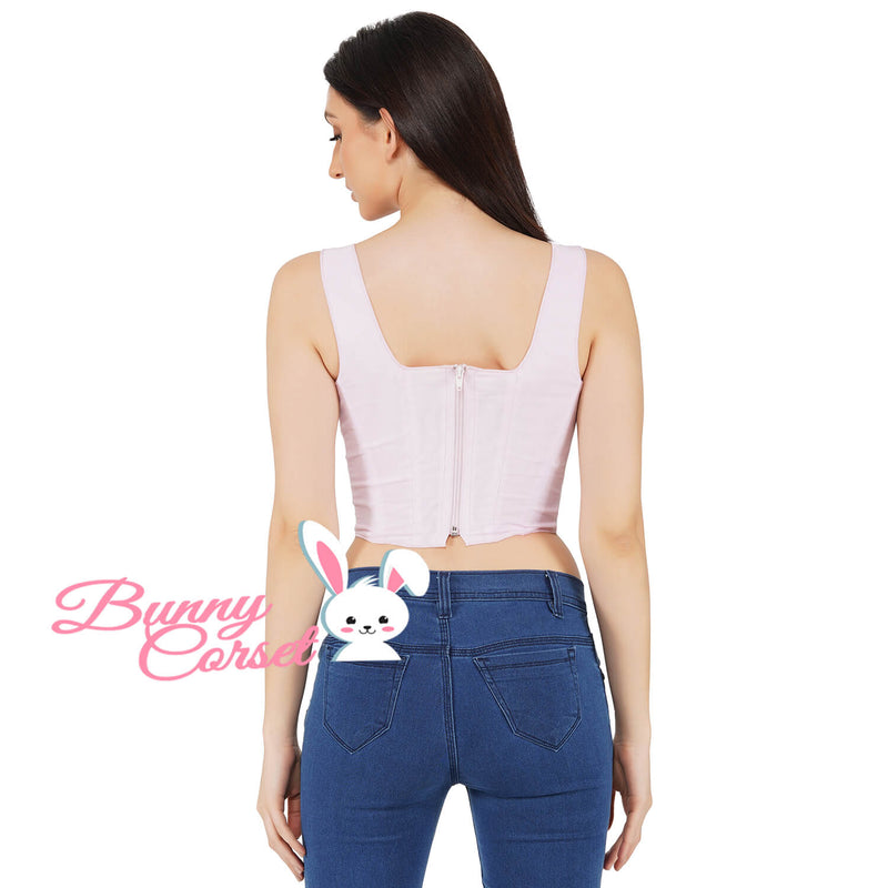 Denisse Mesh Corset Top