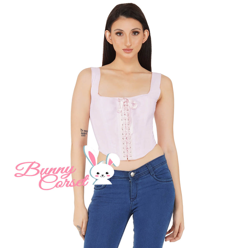 Denisse Mesh Corset Top