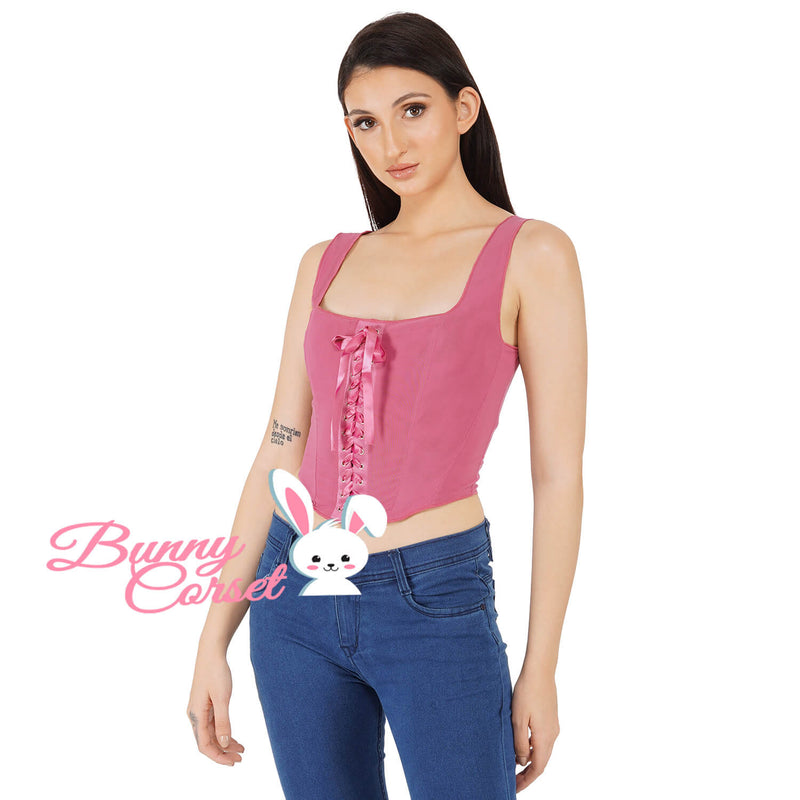 Giana Mesh Corset Top