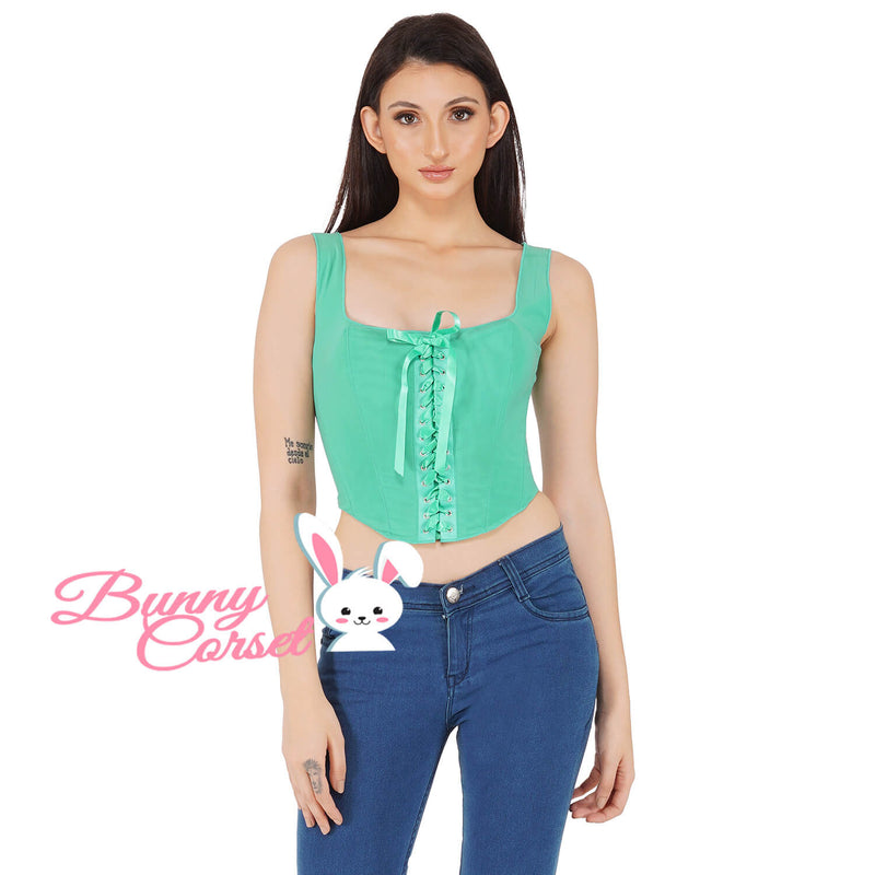 Belen Mesh Corset Top