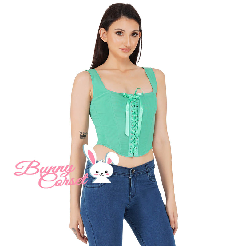 Belen Mesh Corset Top