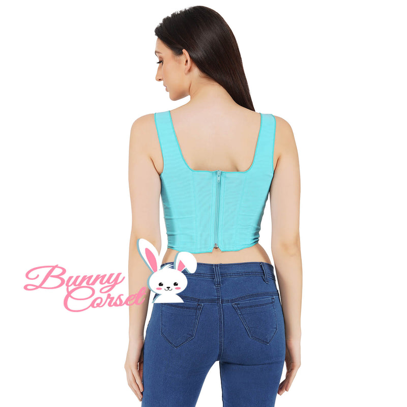 Nancy Mesh Corset Top