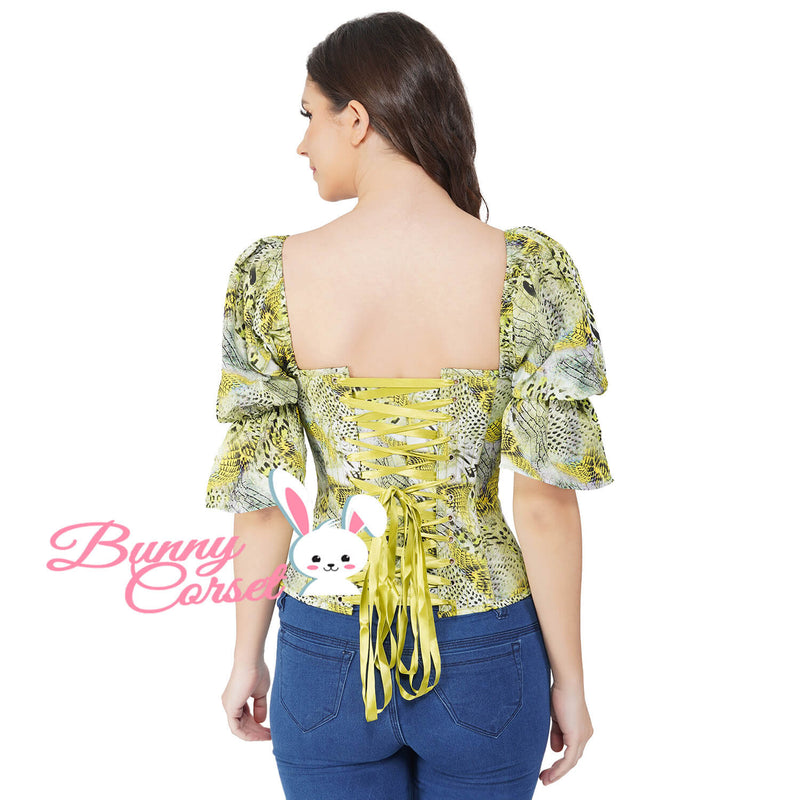 Keyla Snake Print Corset