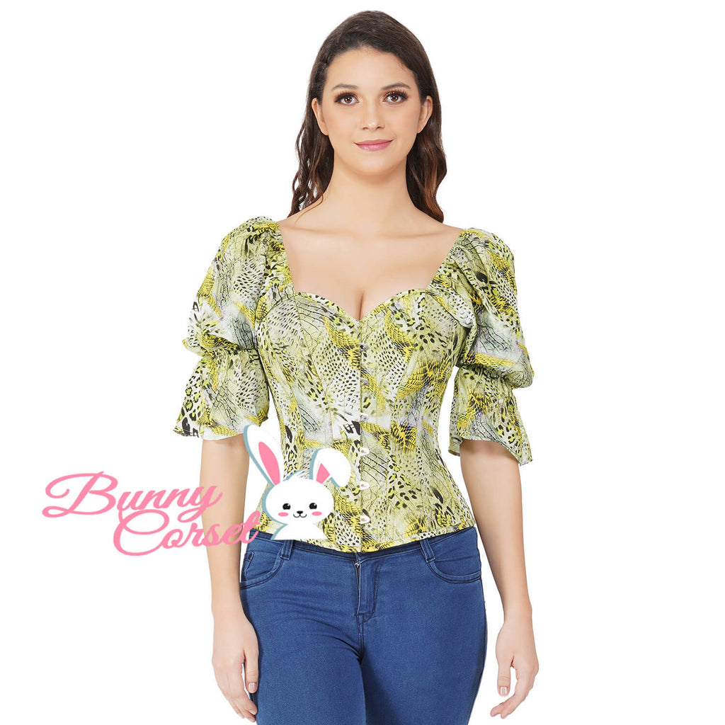 Keyla Snake Print Corset