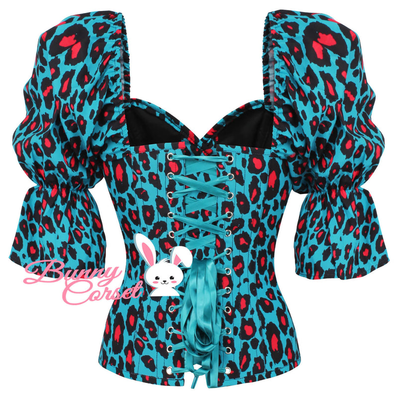 Kailey Leopard Corset