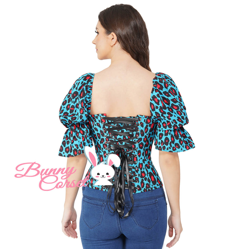 Kailey Leopard Corset