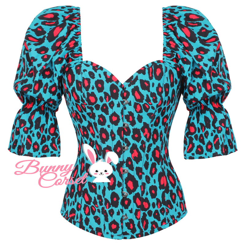 Kailey Leopard Corset