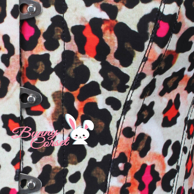 Mavis Leopard Corset