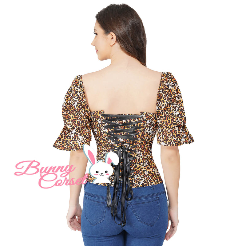 Lilianna Leopard Corset