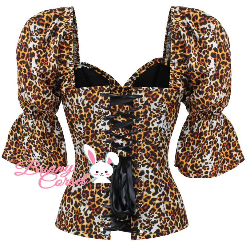 Lilianna Leopard Corset