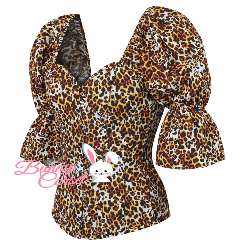 Lilianna Leopard Corset