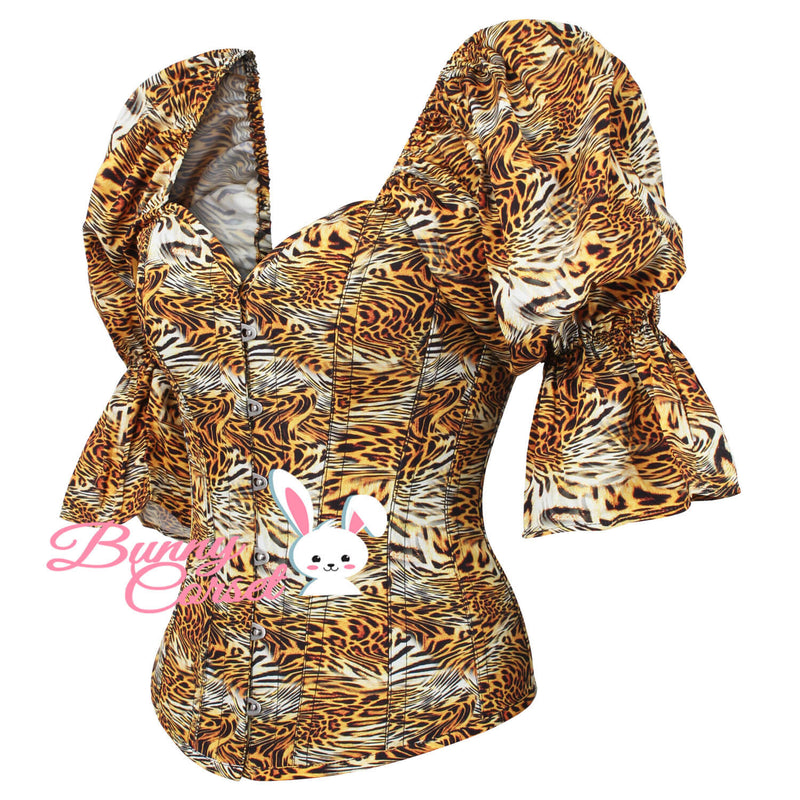 Rosalyn Tiger Print Corset