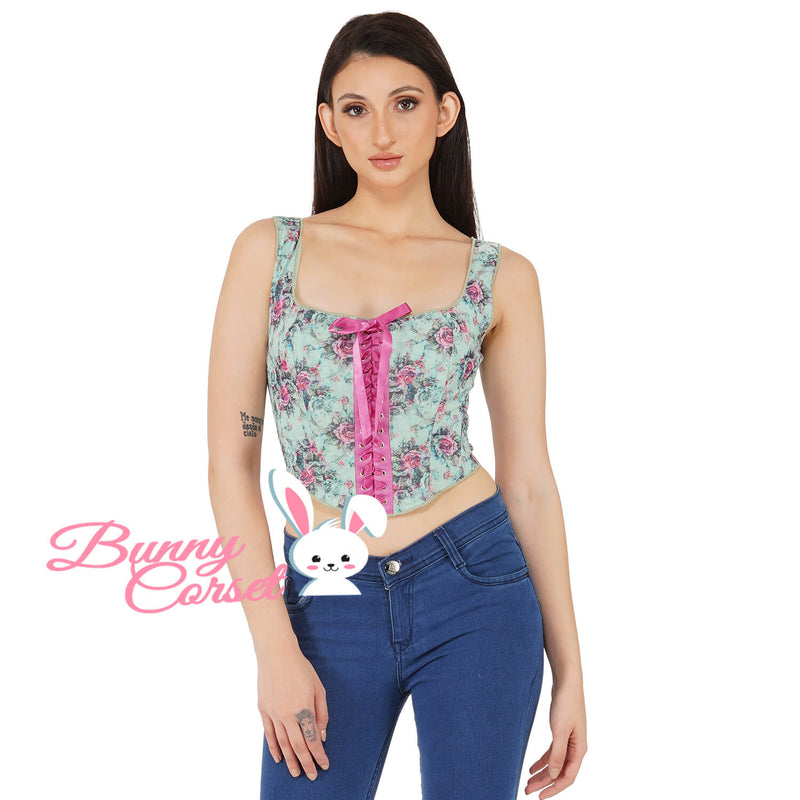 Aila Mesh Corset Top