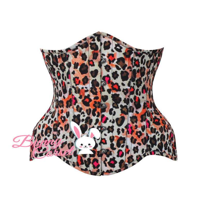 Jillian Leopard Print Corset