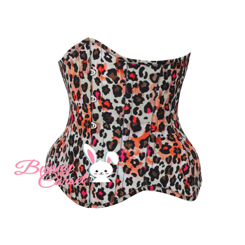 Jillian Leopard Print Corset
