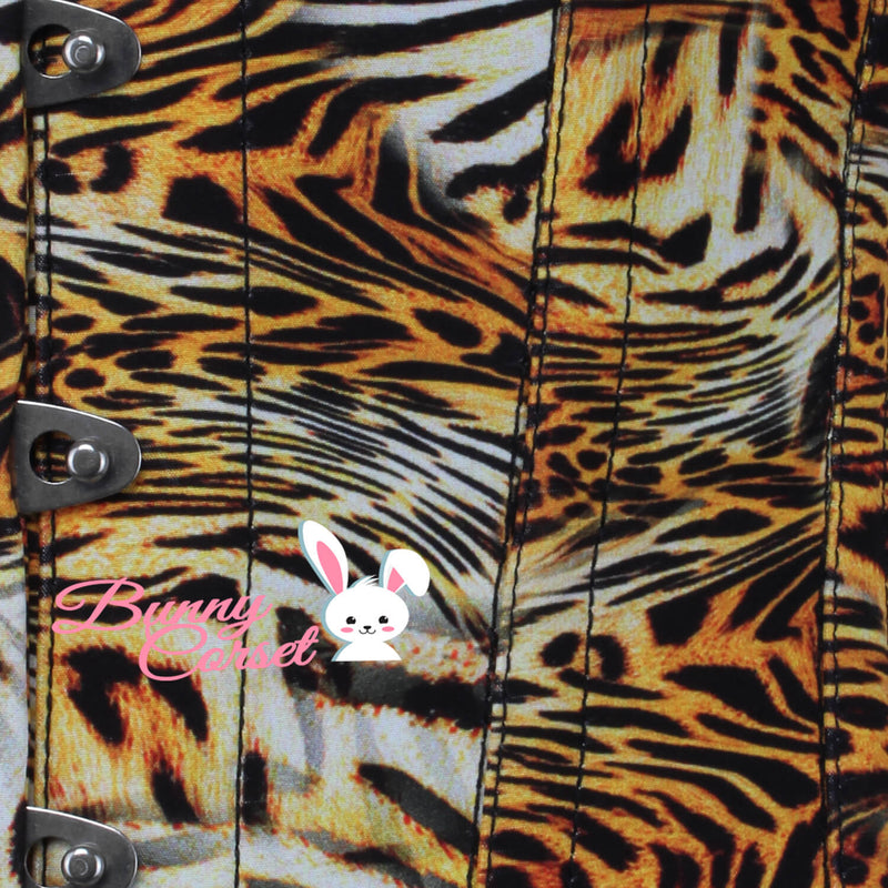 Zoie Tiger Print Corset