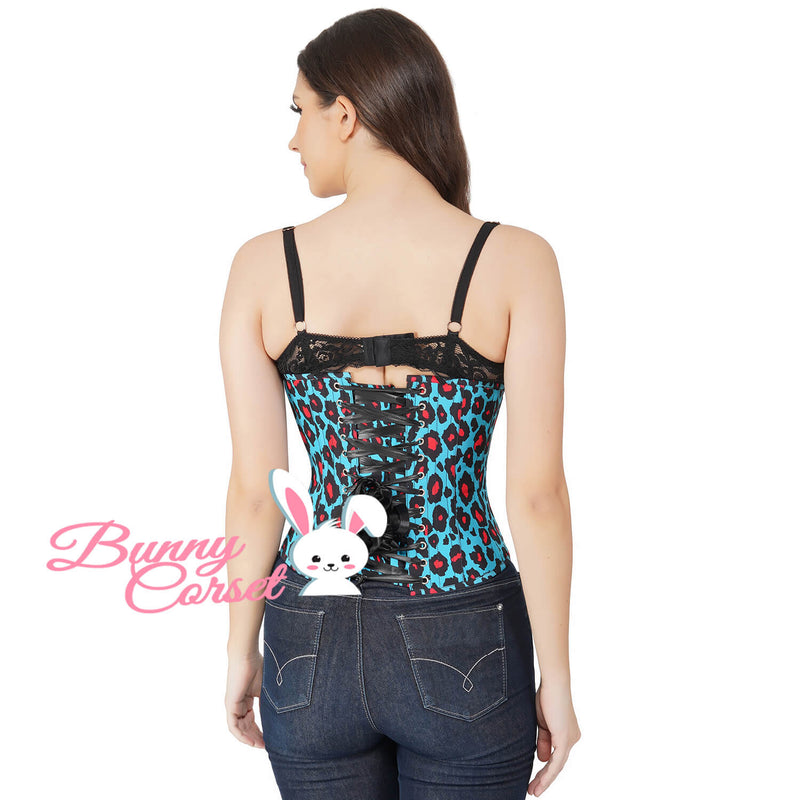 Zendaya Leopard Corset