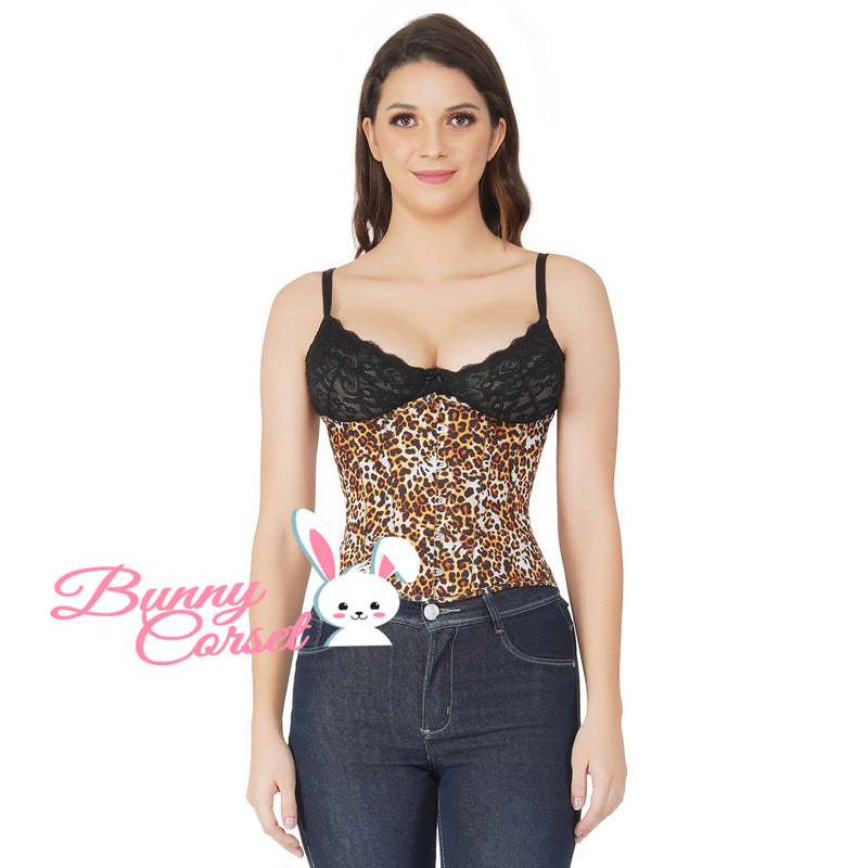 Magdalena Leopard Corset