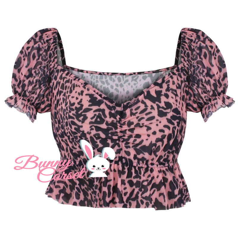 Aviva Leopard Print Top