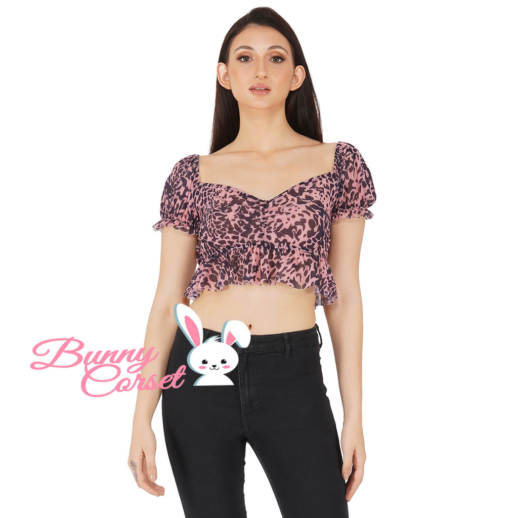Aviva Leopard Print Top