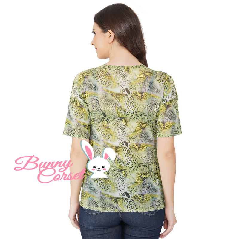 Elitsa Snake Print Top