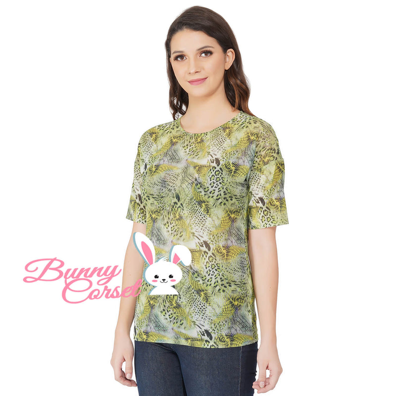 Elitsa Snake Print Top