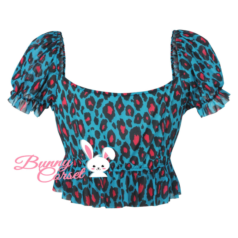 Cathenna Leopard Print Top