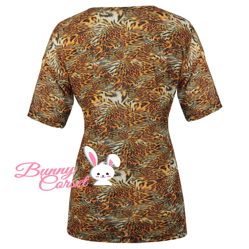 Bastina Tiger Print Top