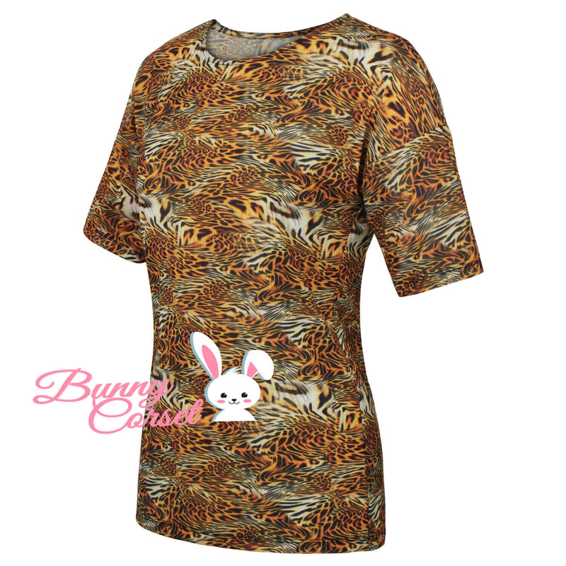 Bastina Tiger Print Top