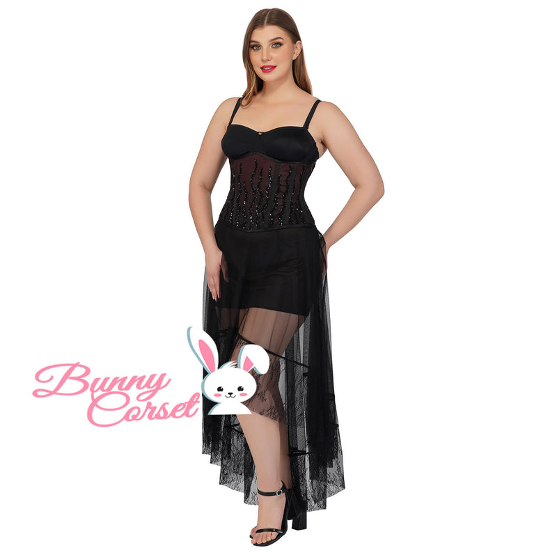 Ophelia Bespoke Sequin Corset