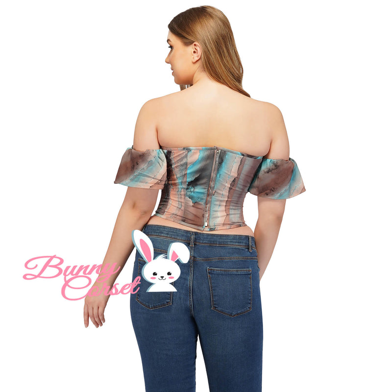 Ariyah Cold Shoulder Corset Top