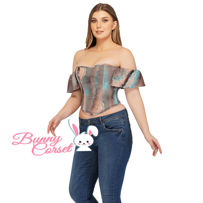 Ariyah Cold Shoulder Corset Top