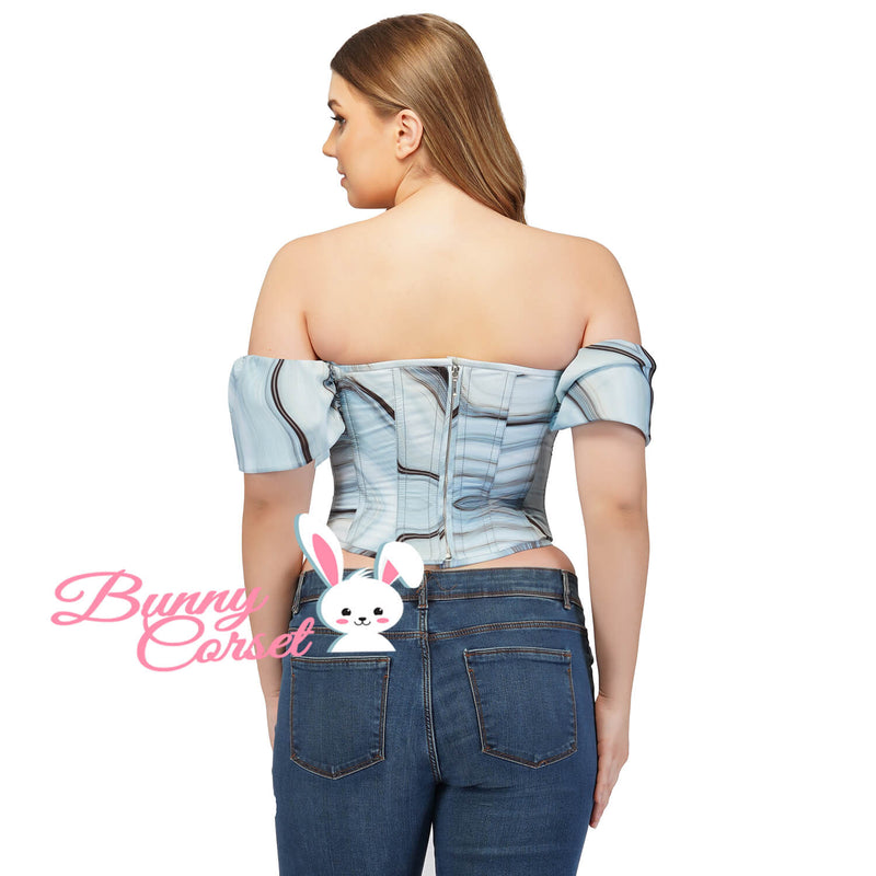 Lana Cold Shoulder Corset Top