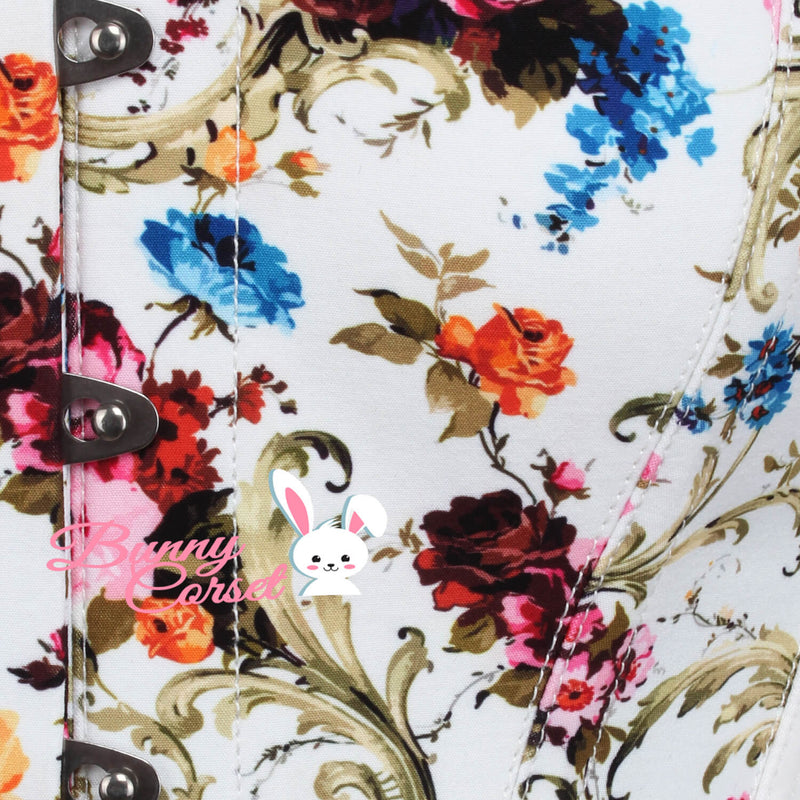 Laurel Floral Print Corset