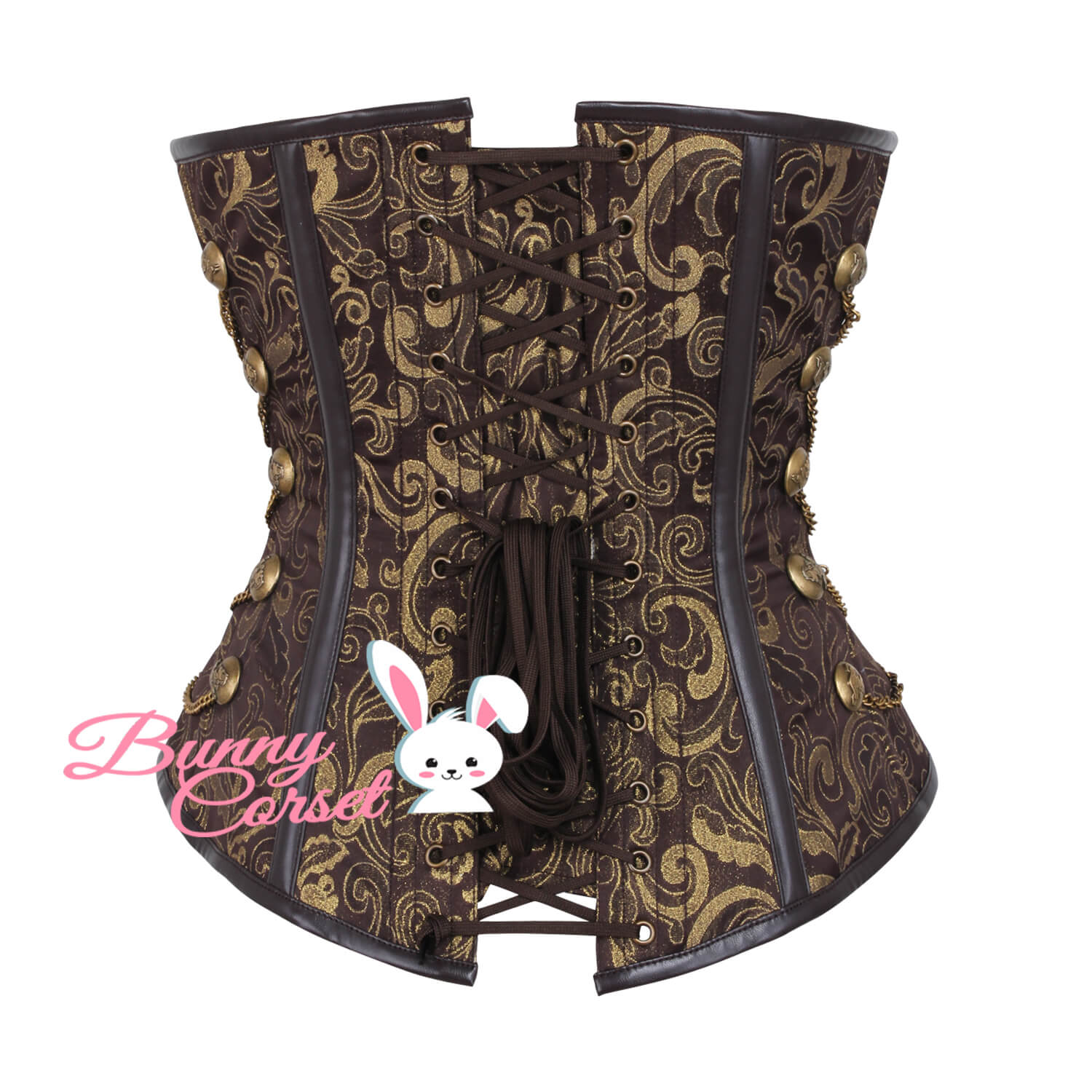 Overbust corset for curvy figure – Bunny Corset