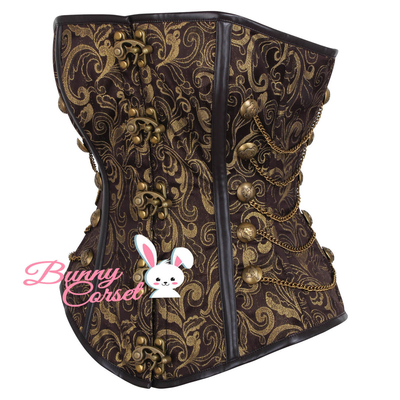 Clark Overbust Brocade Corset