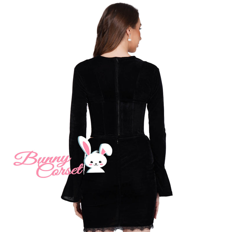 Torie Black Corset Top