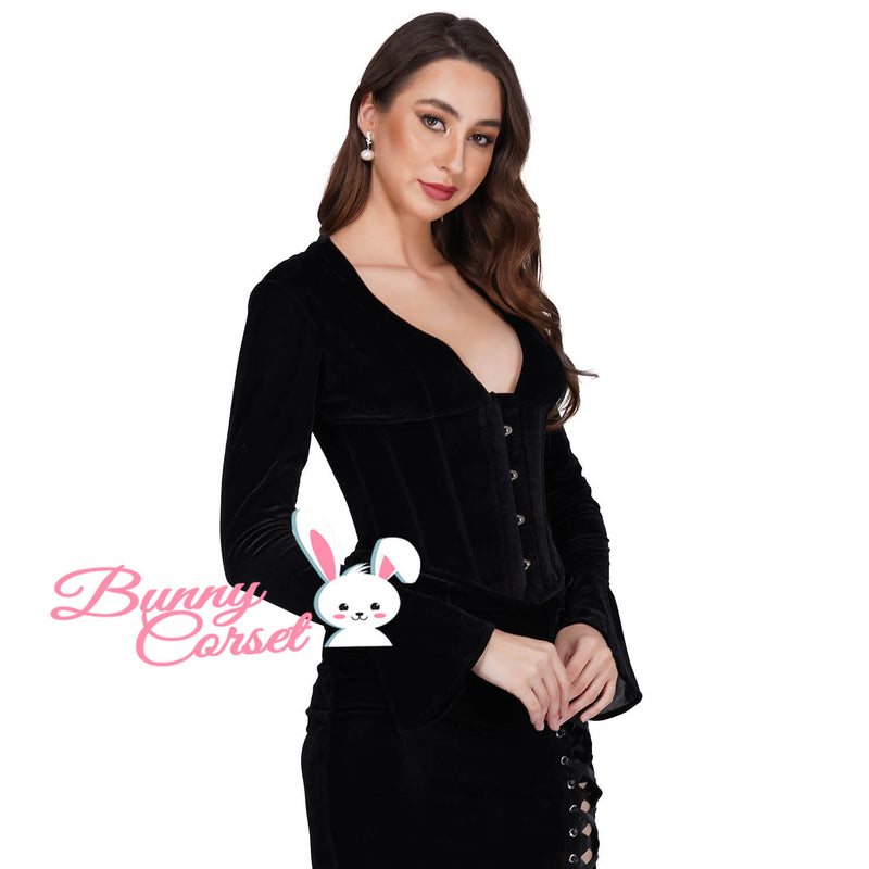 Torie Black Corset Top