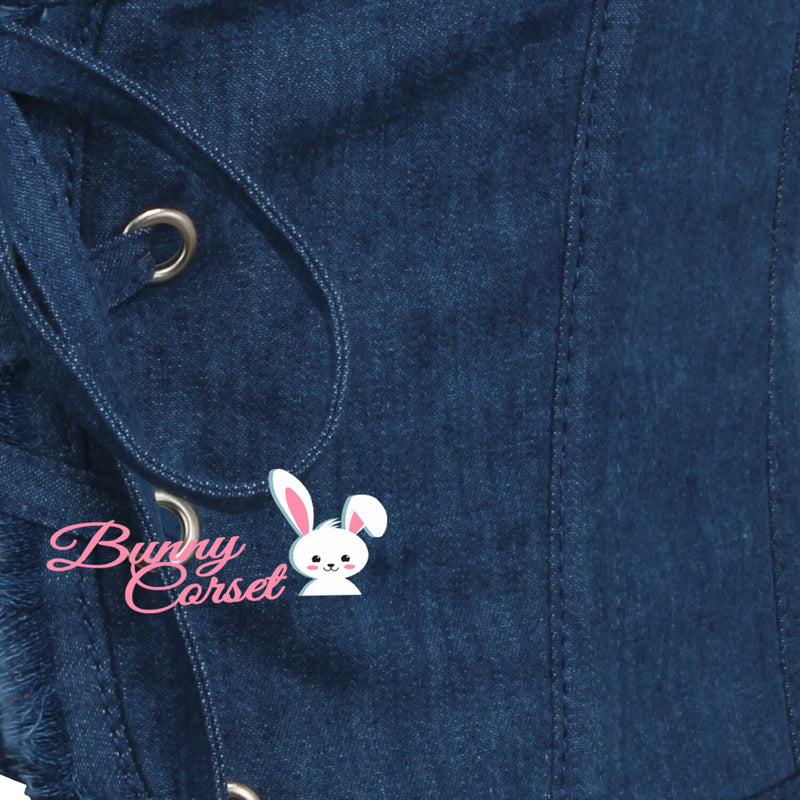 Jerica Denim Corset Belt