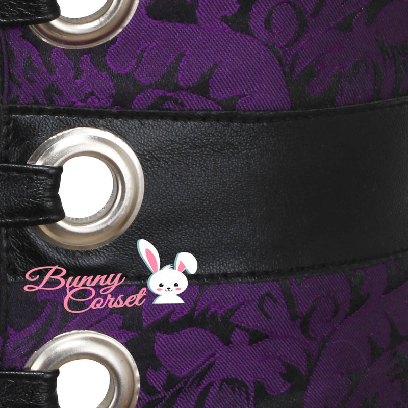 Janessa Maroon Corset Belt