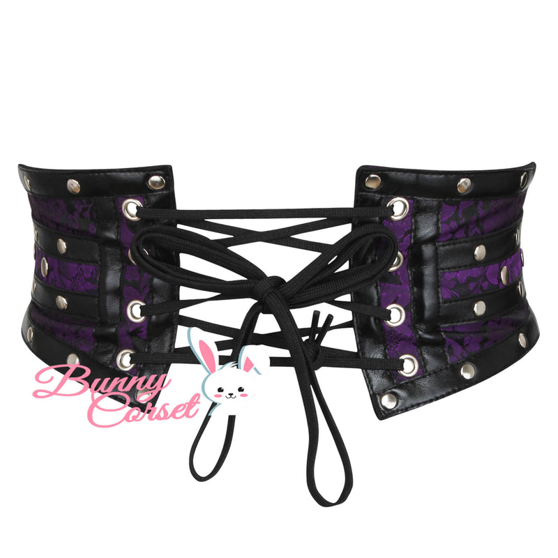 Shyanne Purple Corset Belt