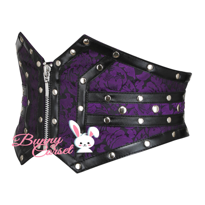 Shyanne Purple Corset Belt