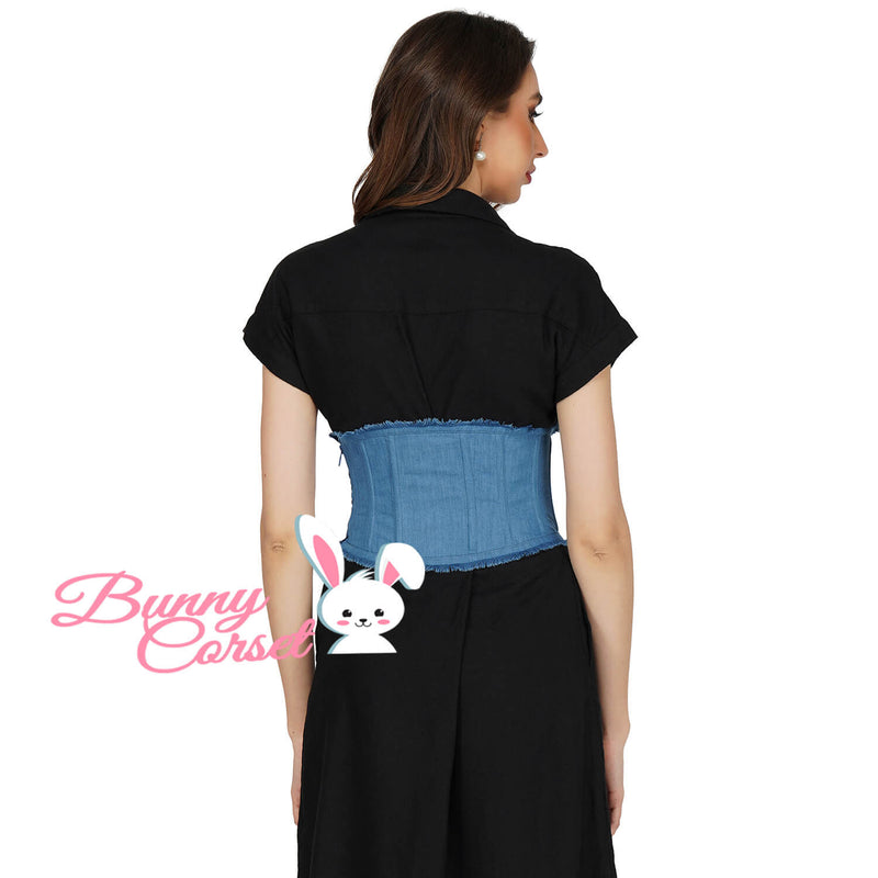 Jerica Denim Corset Belt