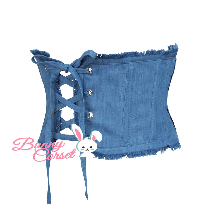 Jerica Denim Corset Belt