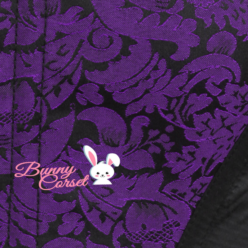 Linzie Purple Overbust Corset