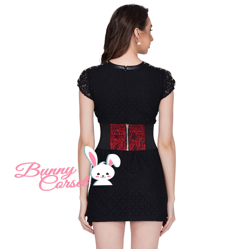 Jerrica Red Corset Belt