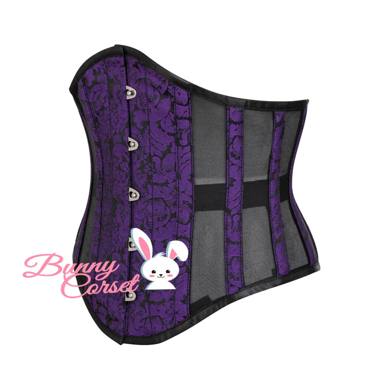 Misae Purple Underbust Corset